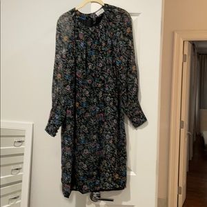 Megan Park long sleeve floral dress